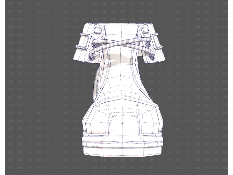 Shoes cartoonV64 3D Model