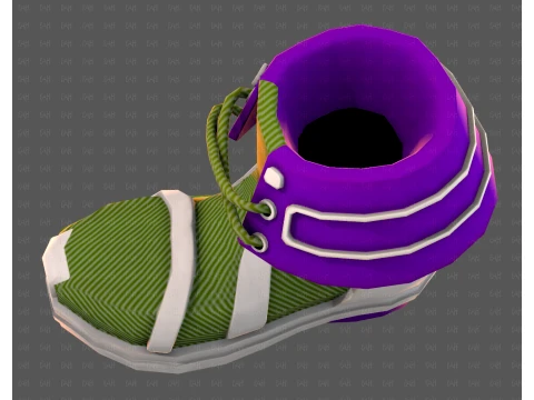 Shoes cartoonV64 3D Model