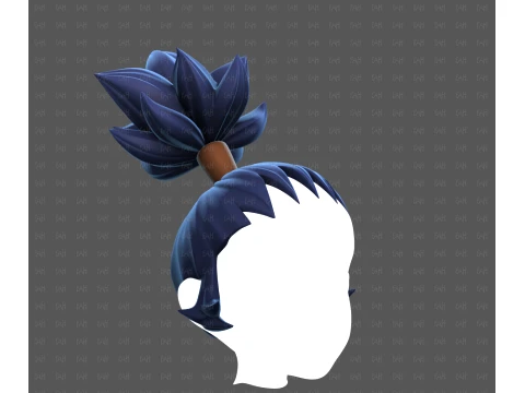 Base Hair for Boy V73 3D Model
