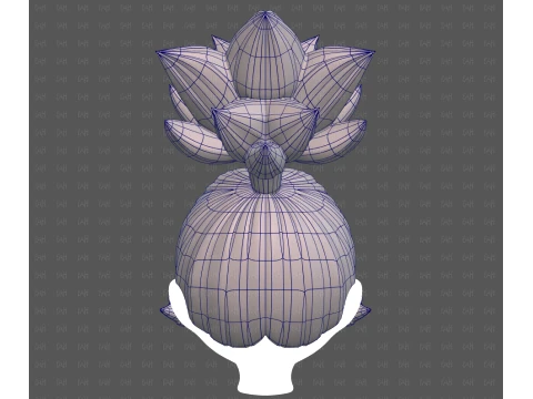 Base Hair for Boy V73 3D Model