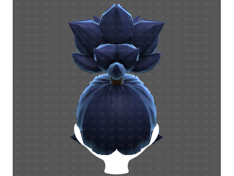 Base Hair for Boy V73 3D Model