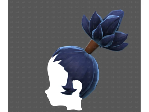 Base Hair for Boy V73 3D Model
