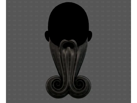 Beard V73 3D Model