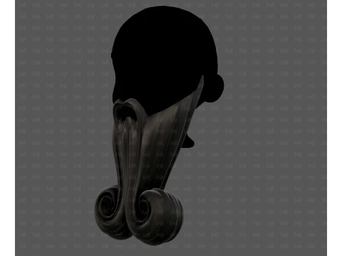 Beard V73 3D Model