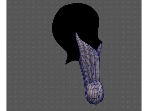 Beard V73 3D Model