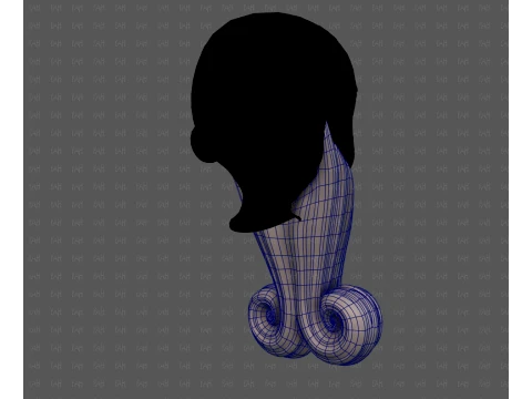 Beard V73 3D Model