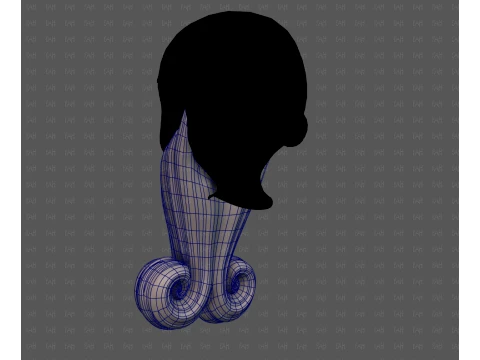 Beard V73 3D Model