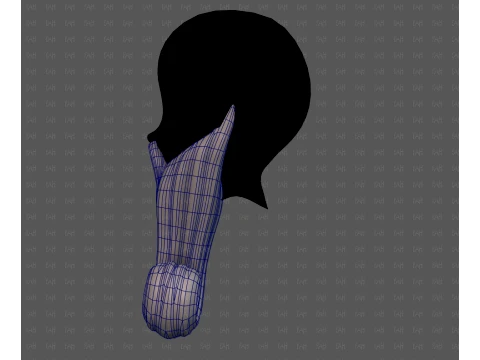 Beard V73 3D Model