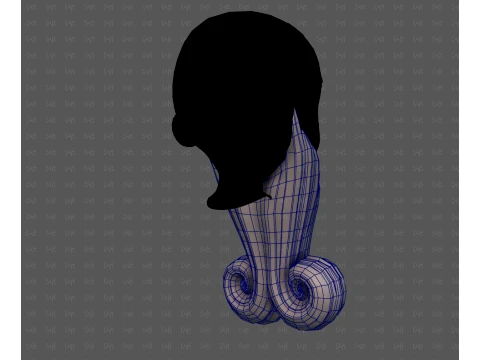 Beard V73 3D Model