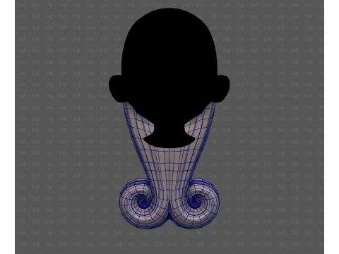 Beard V73 3D Model