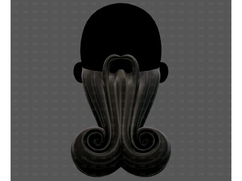Beard V73 3D Model