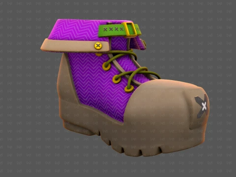 Shoes cartoonV65 3D Model