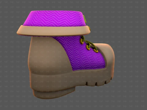 Shoes cartoonV65 3D Model