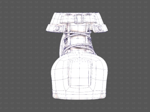 Shoes cartoonV65 3D Model