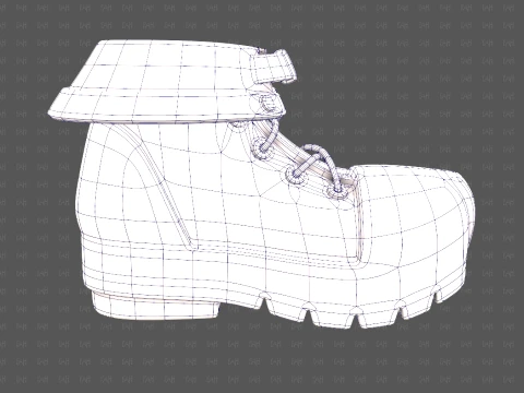 Shoes cartoonV65 3D Model