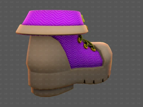 Shoes cartoonV65 3D Model