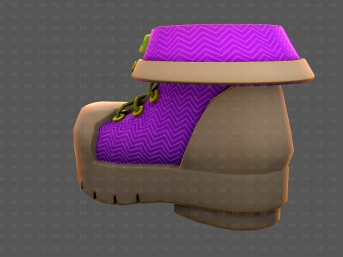 Shoes cartoonV65 3D Model
