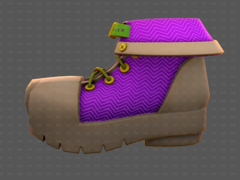 Shoes cartoonV65 3D Model