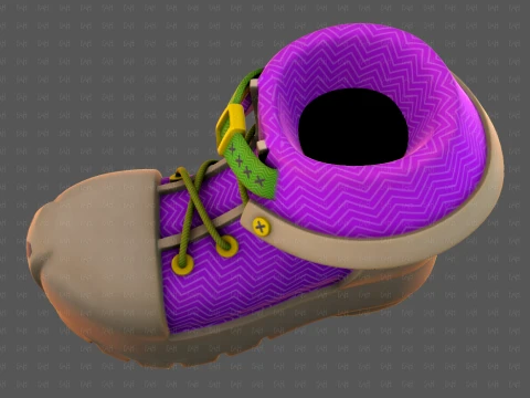 Shoes cartoonV65 3D Model