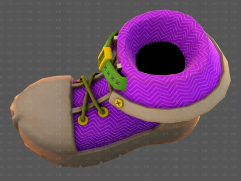 Shoes cartoonV65 3D Model