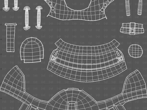 Shoes cartoonV65 3D Model