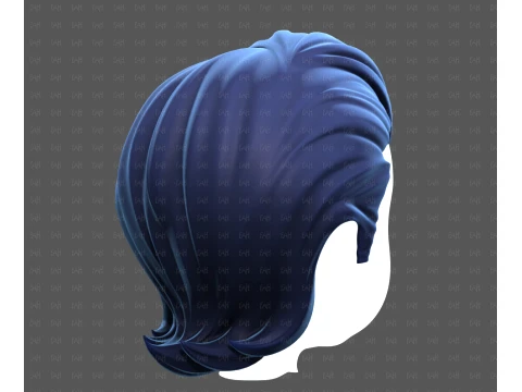 Base Hair for Boy V74 3D Model