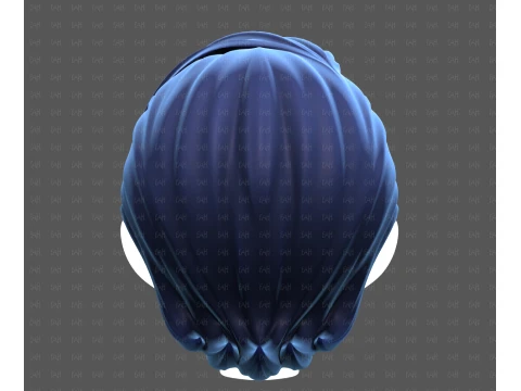 Base Hair for Boy V74 3D Model