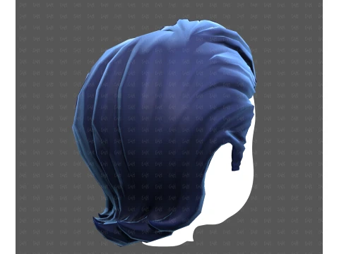 Base Hair for Boy V74 3D Model