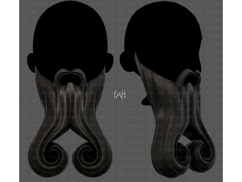 Beard V74 Modèle 3D