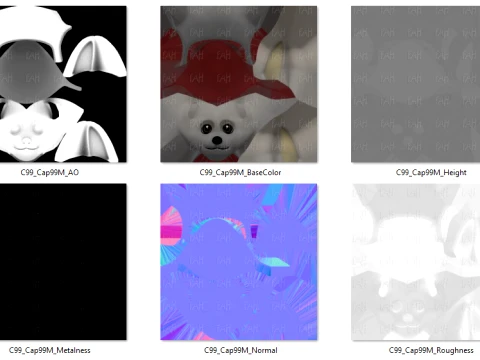 Cap V99 3D Model