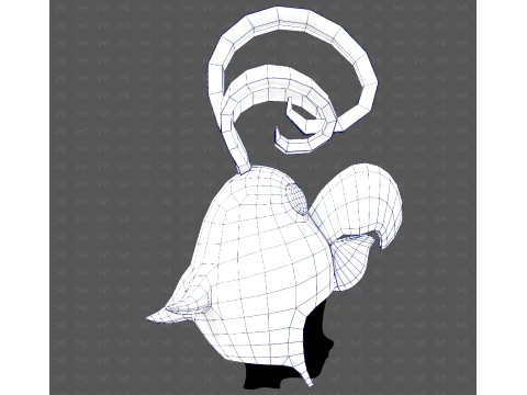 Cap V100 3D Model