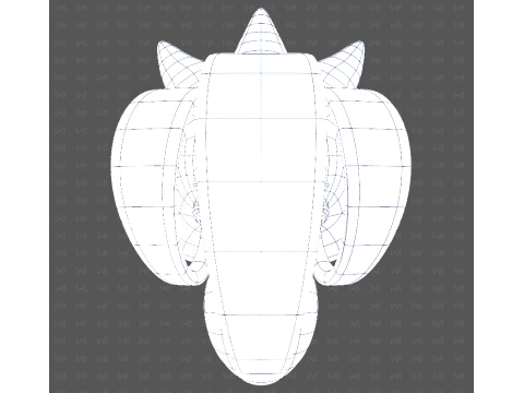 Cap V100 3D Model