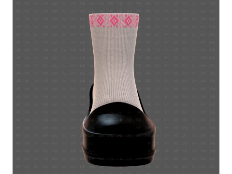 Shoes cartoonV66 3D Model