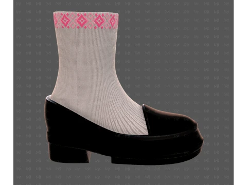 Shoes cartoonV66 3D Model