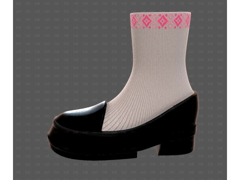 Shoes cartoonV66 3D Model