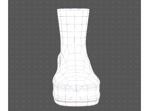 Shoes cartoonV66 3D Model