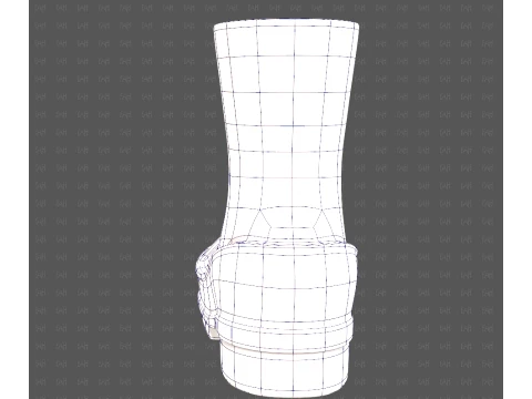 Shoes cartoonV66 3D Model