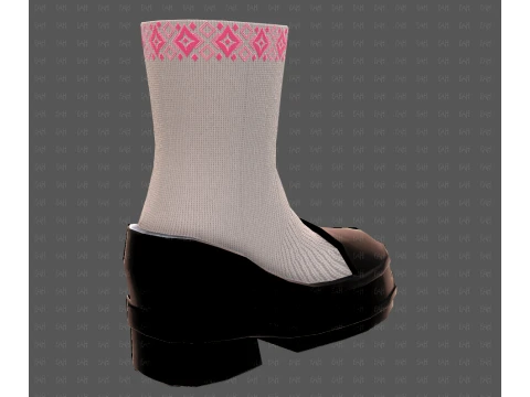 Shoes cartoonV66 3D Model