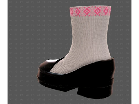 Shoes cartoonV66 3D Model