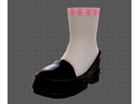 Shoes cartoonV66 3D Model