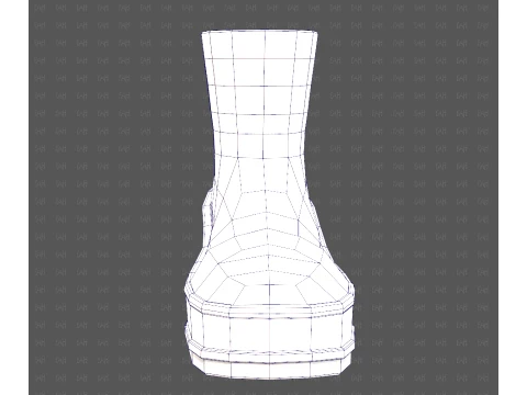 Shoes cartoonV66 3D Model