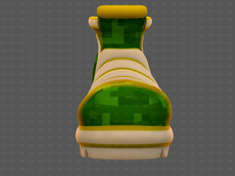 Shoes cartoonV67 3D Model