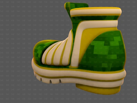 Shoes cartoonV67 3D Model
