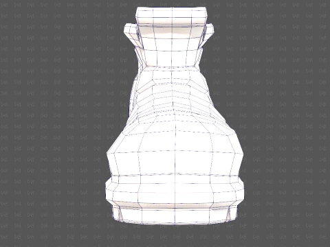 Shoes cartoonV67 3D Model