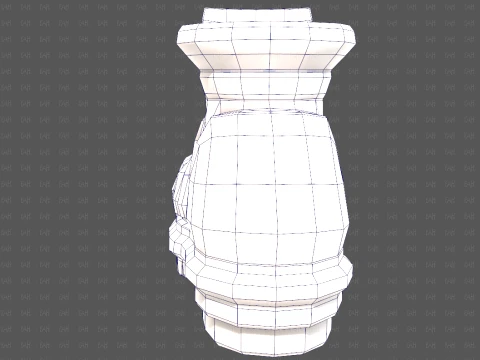 Shoes cartoonV67 3D Model