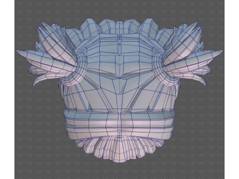 Base Hair for girl V76 3D Model