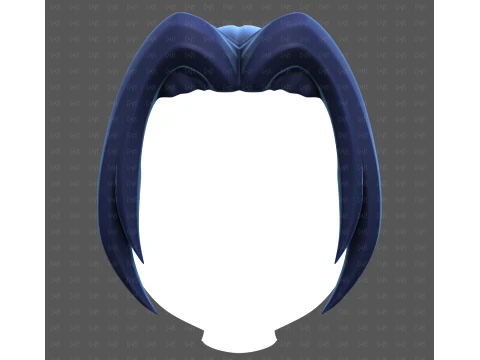 Base Hair for Boy V76 3D Model