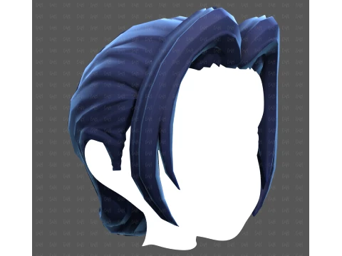 Base Hair for Boy V76 3D Model