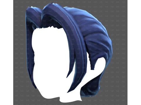 Base Hair for Boy V76 3D Model