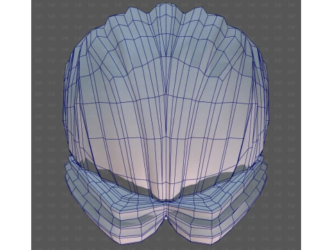 Base Hair for Boy V76 3D Model